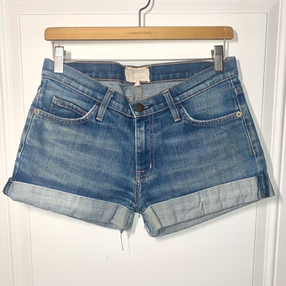 Current/Elliott Jean Shorts Cuffed Size 25-0